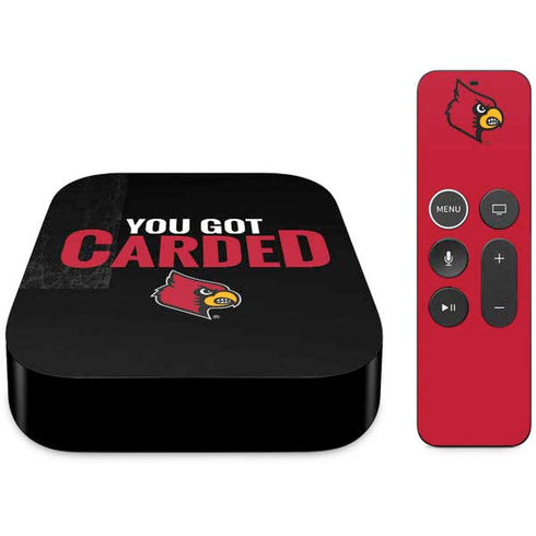 University of Louisville You Got Carded Apple TV Skin
